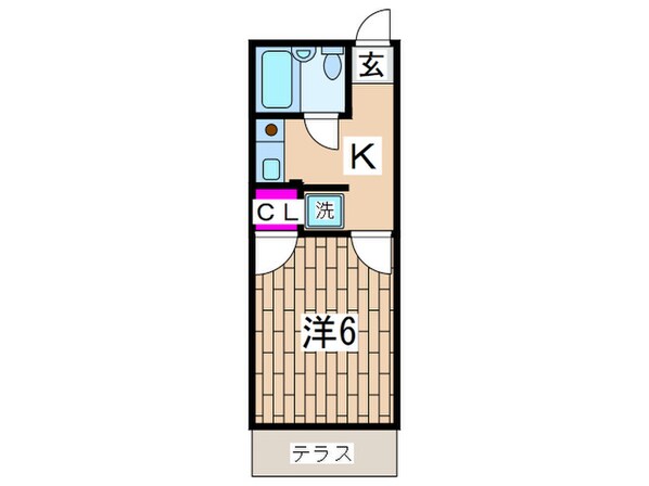 コ－ポオリエントの物件間取画像